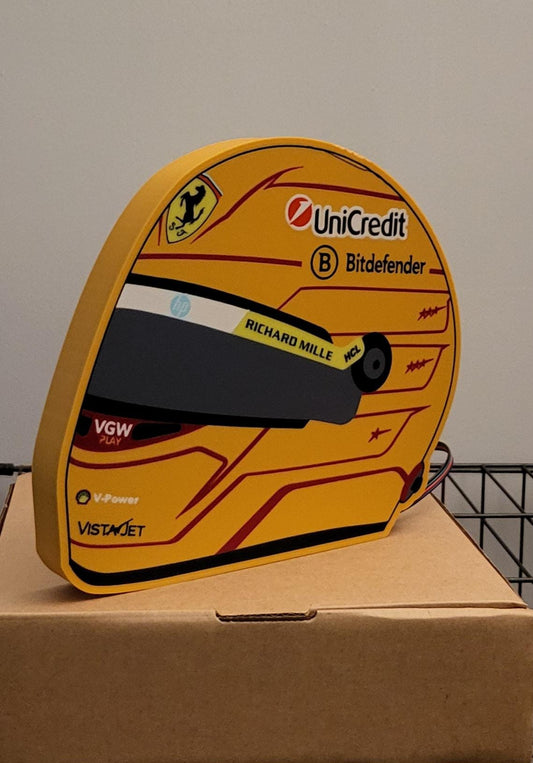 Lewis Hamilton Helmet LED Light Box – additional product view 2