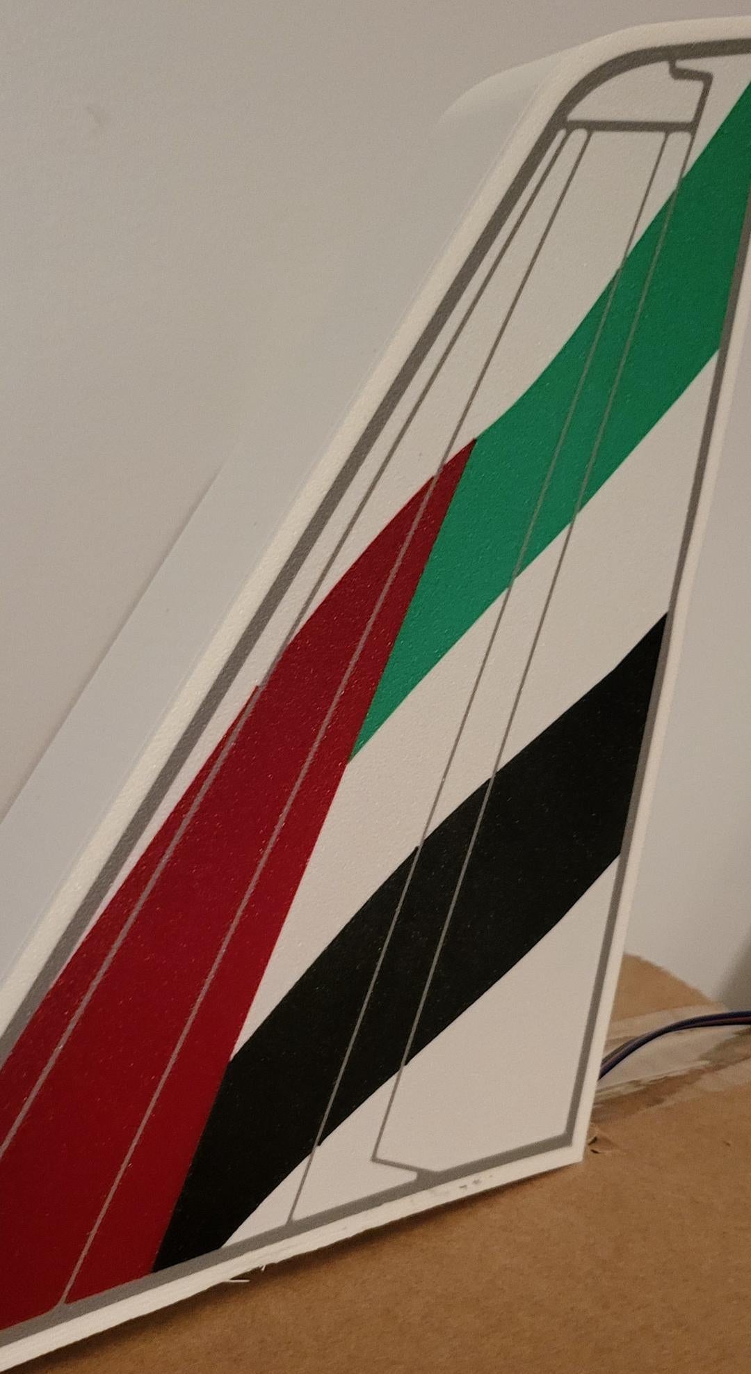 Emirates Boeing 787 Tail LED Light Box – additional product view 4