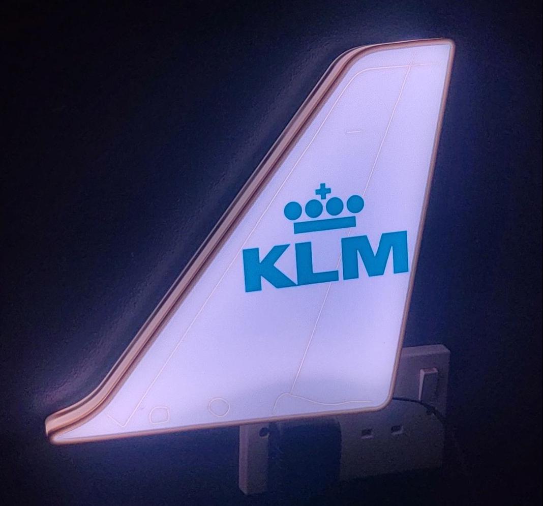 KLM Embraer 175 Tail LED Light Box – additional product view 4