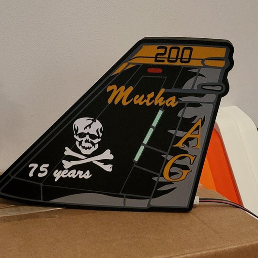 Jolly Rogers VFA-103 F/A-18 Tail LED Light Box – additional product view 2