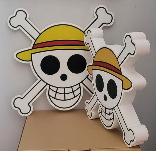 One Piece Straw Hat Skull LED Light Box – additional product view 2