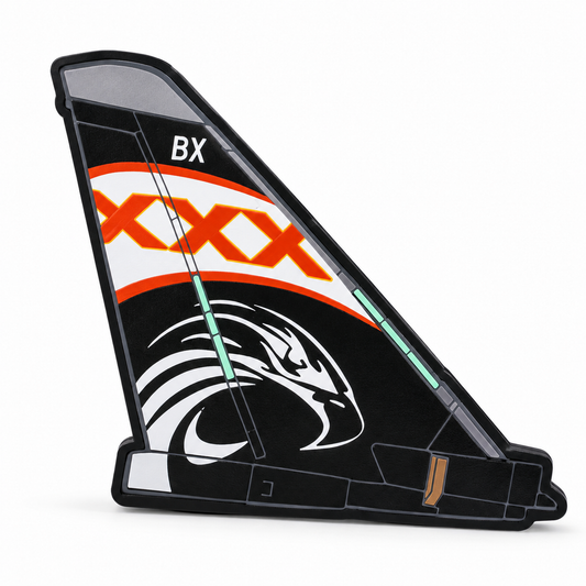 Black RAF 29 Squadron Typhoon 100th Anniversary LED tail light on a white studio background