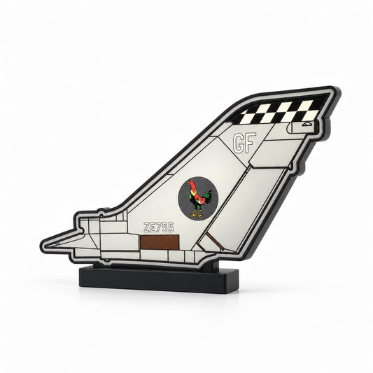 RAF 43(F) Squadron Tornado F3 ZE755 LED tail light box on a white studio background