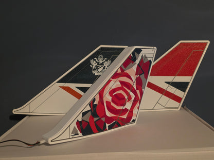 British Airways Boeing 747 Tail LED Light Box | Vintage Airline Gift | UK Made