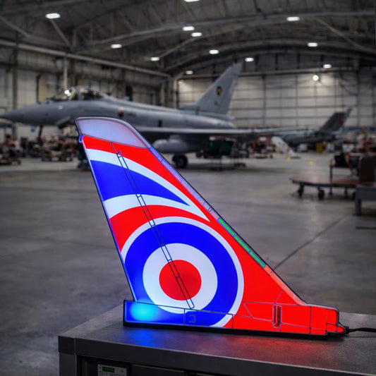 Blackjack Typhoon Display Team LED Light Box illuminated
