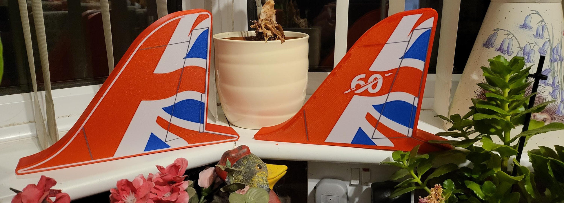 Red Arrows 50th Anniversary Blue Tail LED Light Box – additional product view 4