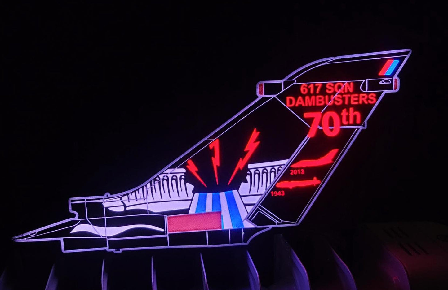 617 Squadron Dambusters 70th Anniversary LED Light Box – additional product view 3