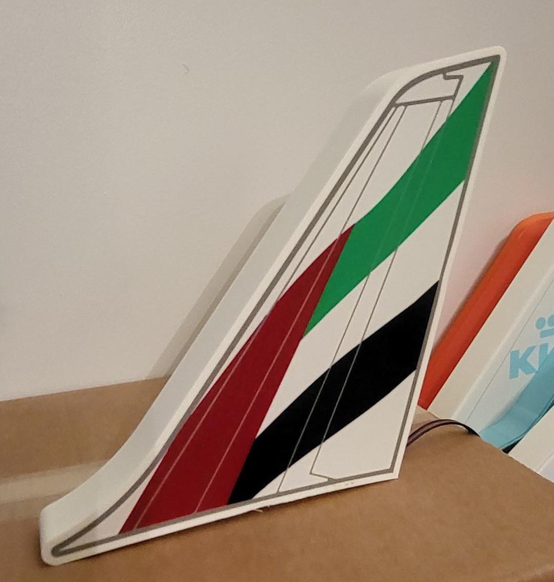 Emirates Boeing 787 Tail LED Light Box – additional product view 2