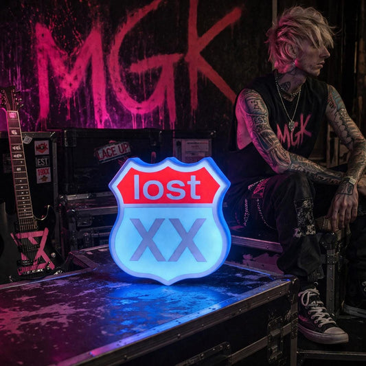 MGK Lost XX Logo LED Light Box illuminated