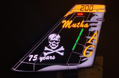Jolly Rogers VFA-103 F/A-18 Tail LED Light Box – additional product view 5