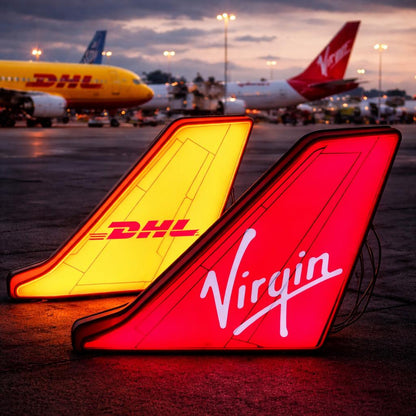 DHL Boeing 767 Tail LED Light Box – additional product view 4