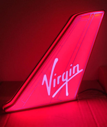 Virgin Atlantic Airbus A350 Tail LED Light Box – additional product view 2