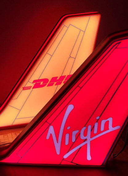 Virgin Atlantic Airbus A350 Tail LED Light Box – additional product view 4
