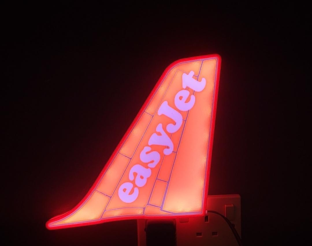 easyJet Airbus A320 LED Tail Light Box – additional product view 5