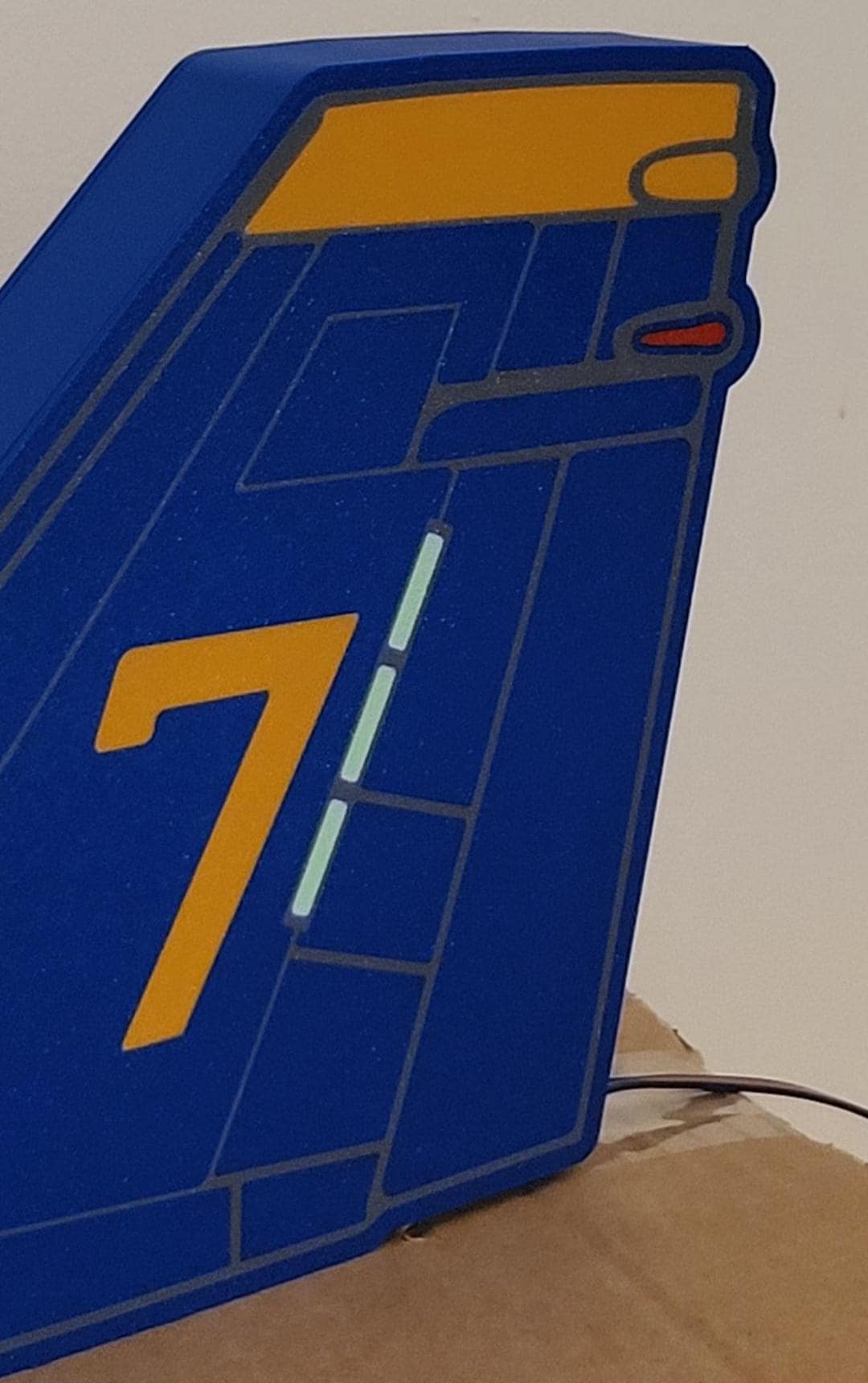 Blue Angels F/A-18 Tail LED Light Box – additional product view 3