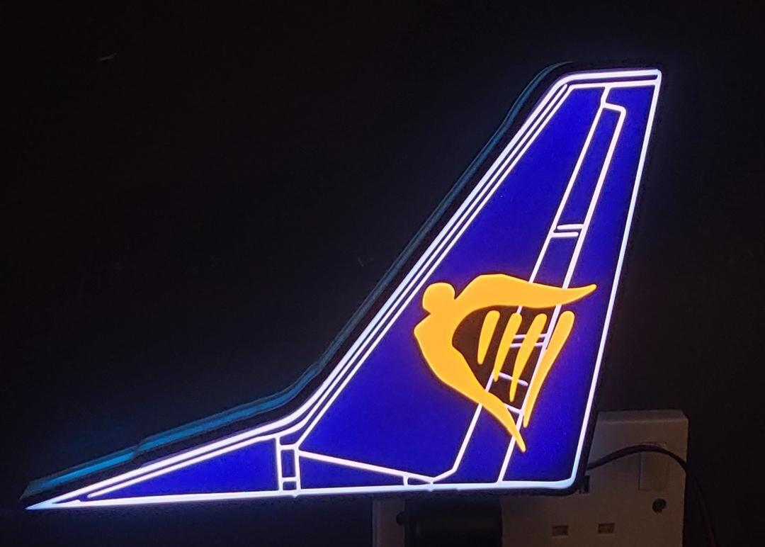 Ryanair Boeing 737-800 Tail LED Light Box – additional product view 4