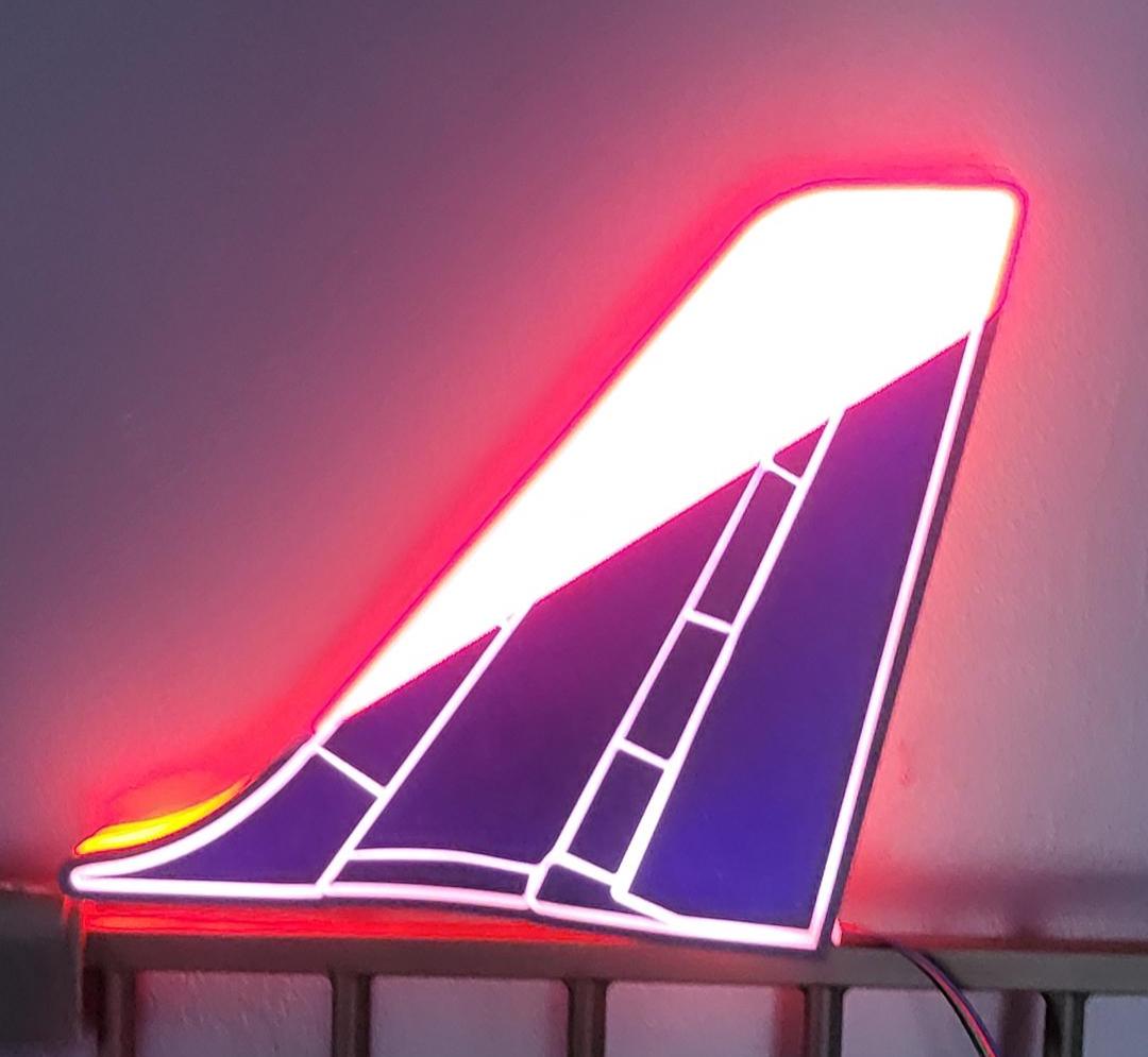 Wizz Air Airbus A320 Tail LED Light Box – additional product view 4