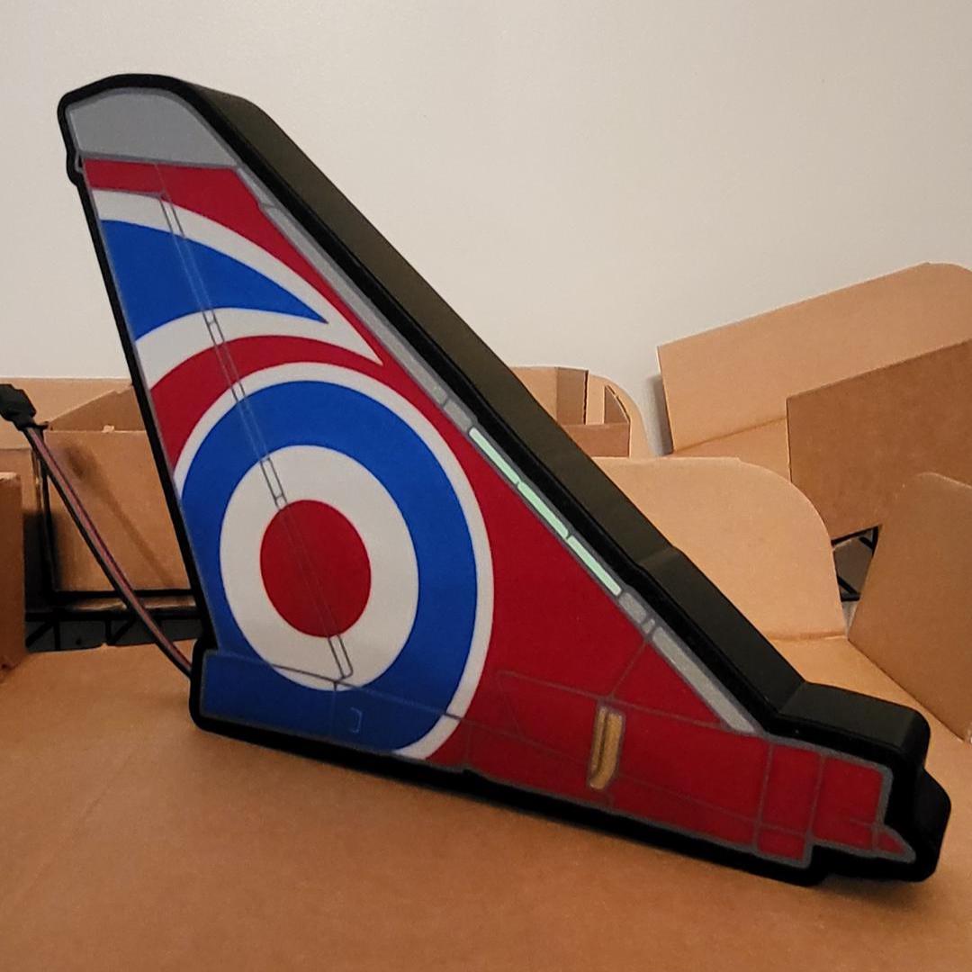 Blackjack Typhoon Display Team LED Light Box – additional product view 2