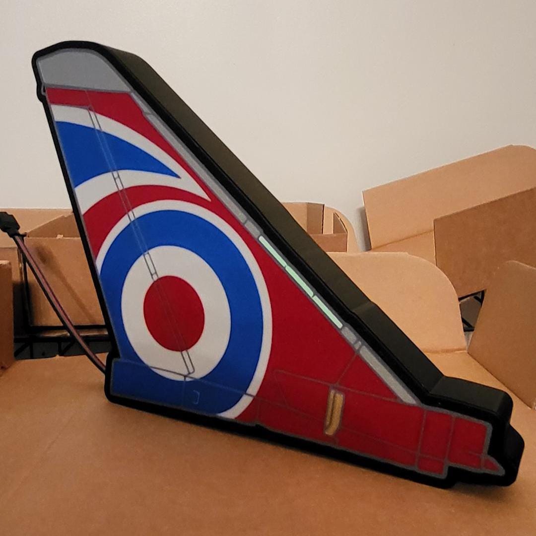 Typhoon Display Team Blackjack Tail LED Light Box – additional product view 4