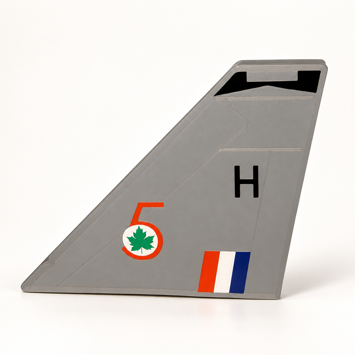 RAF 5 Squadron grey Lightning tail LED light box with H marking
