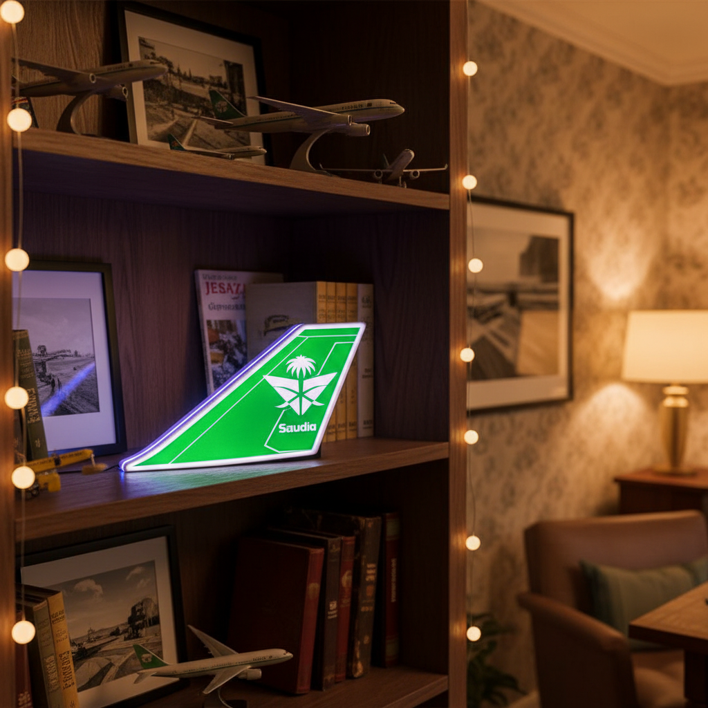 Retro Saudia 747 - Lifestyle