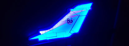 Italian Air Force Tornado Tail LED Light Box | Aviation Gift