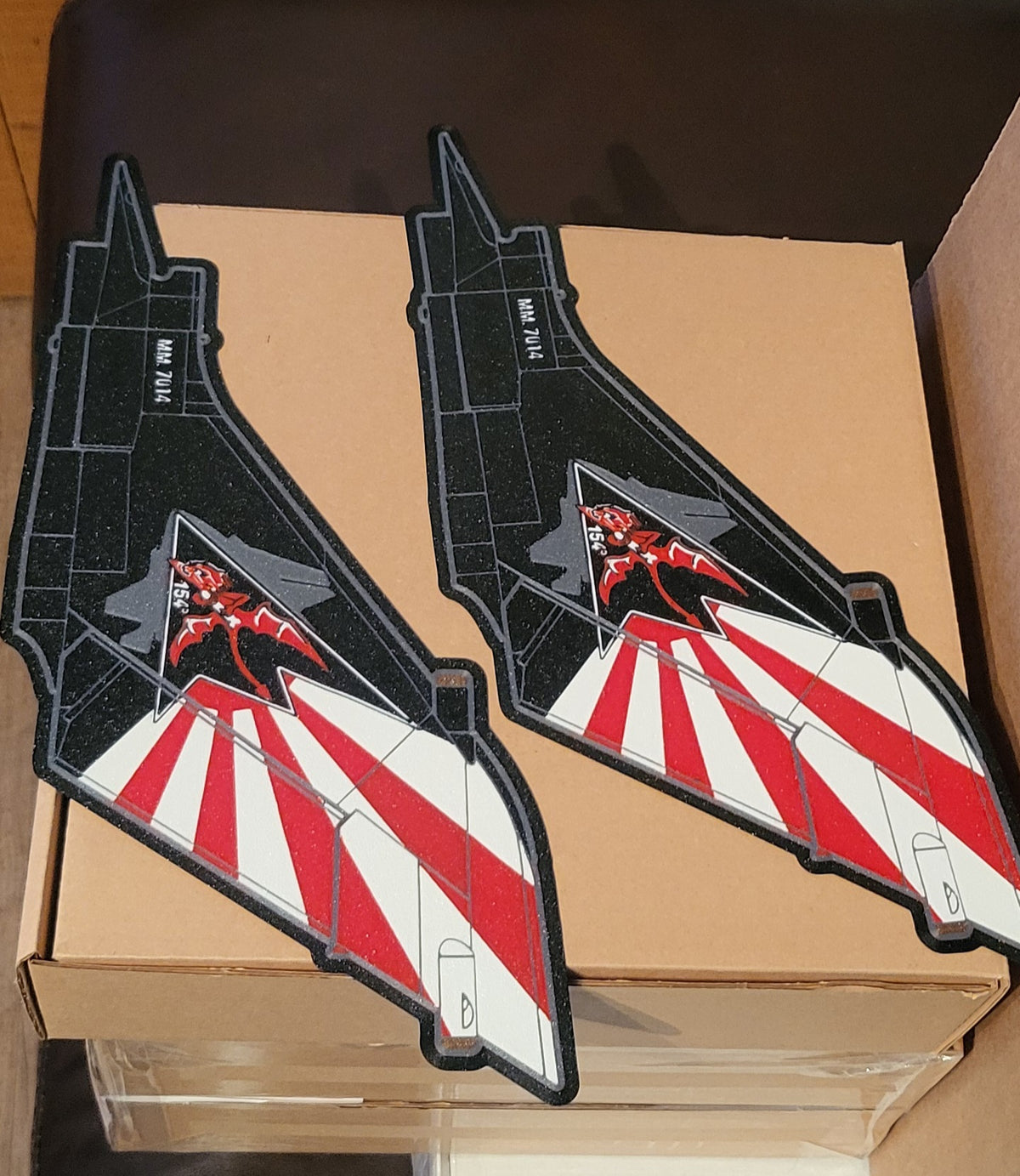 Italian Air Force Tornado Tail LED Light Box | Aviation Gift