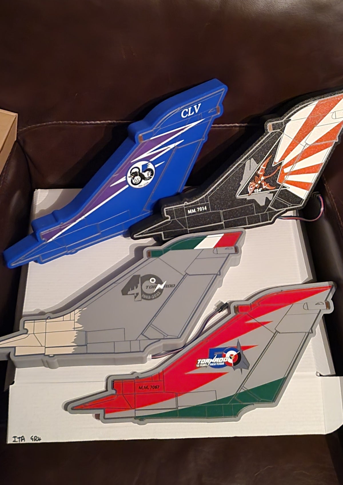 Italian Air Force Tornado Tail LED Light Box | Aviation Gift