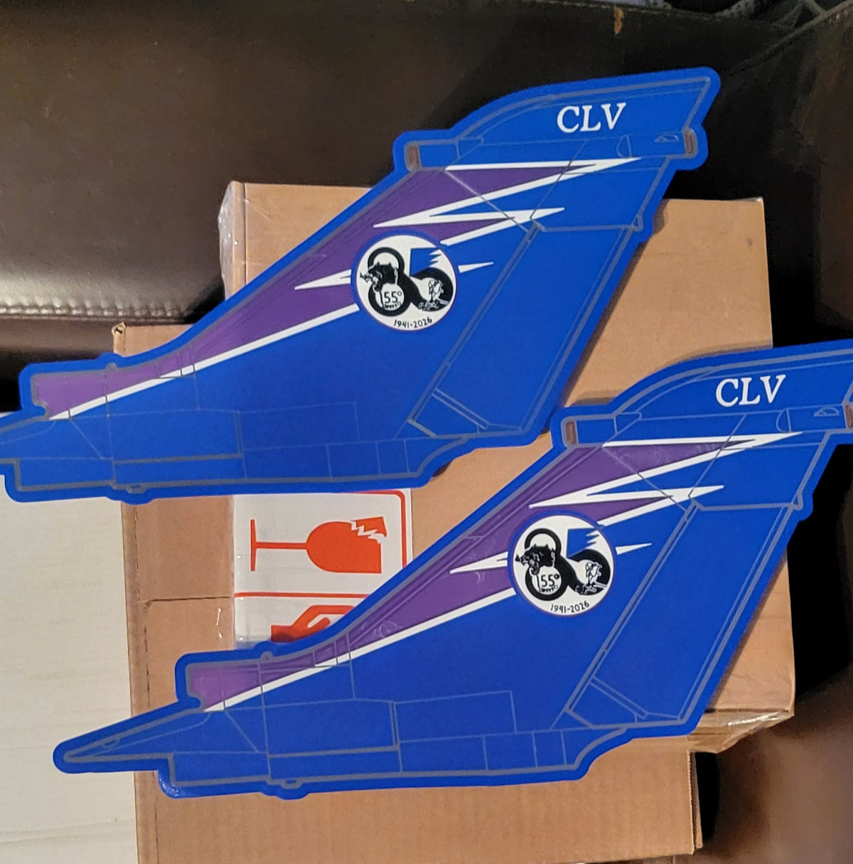 Italian Air Force Tornado Tail LED Light Box | Aviation Gift